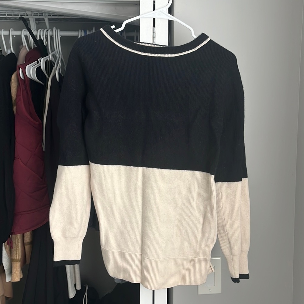 Rag & Bone Colorblock Wool Sweater, lightly worn